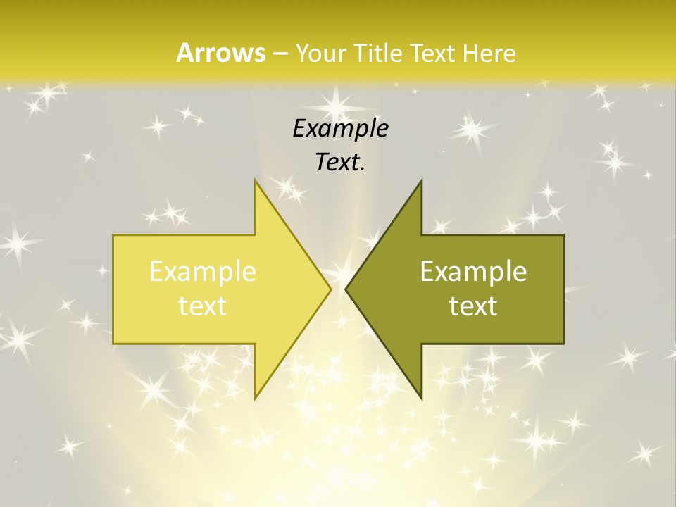 Fairytales Rays Space PowerPoint Template