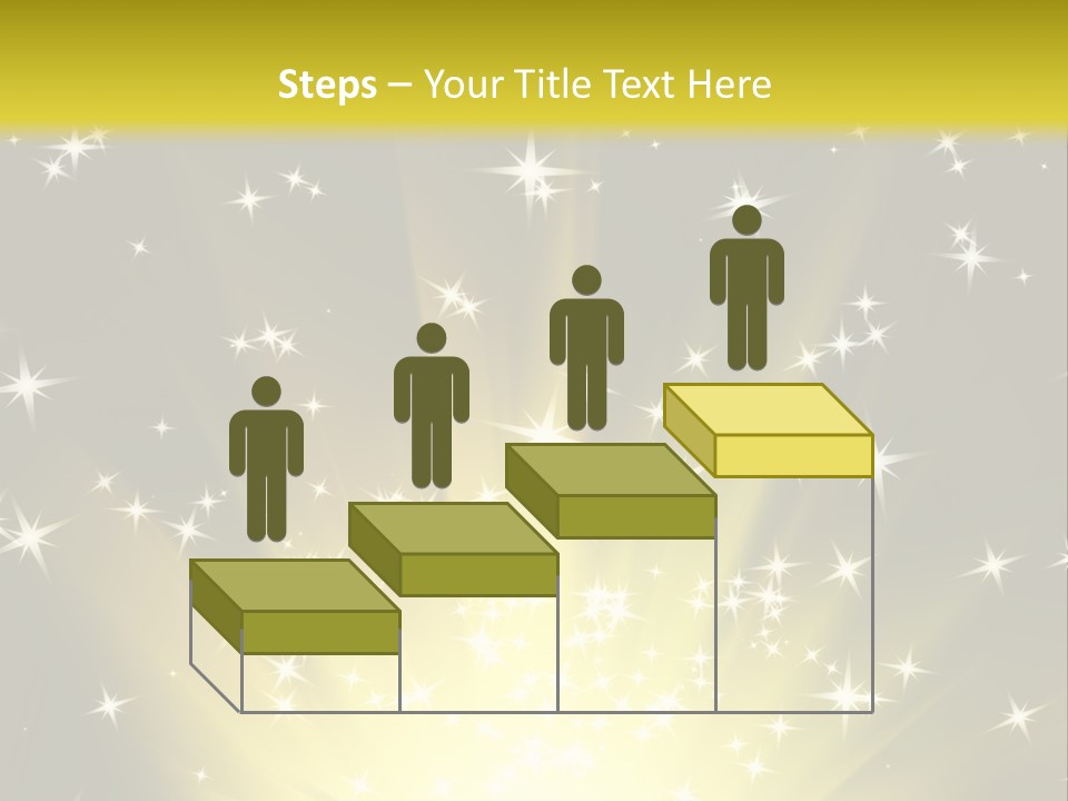 Fairytales Rays Space PowerPoint Template