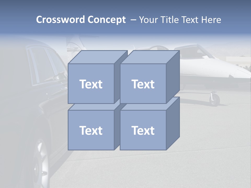 Jet Concrete Outdoors PowerPoint Template