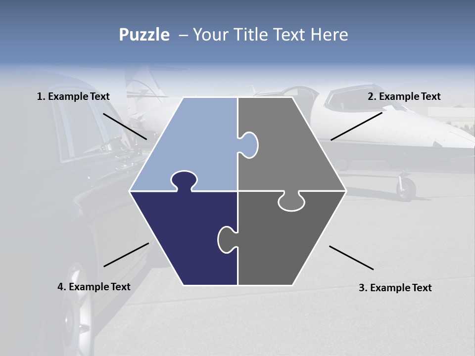 Jet Concrete Outdoors PowerPoint Template