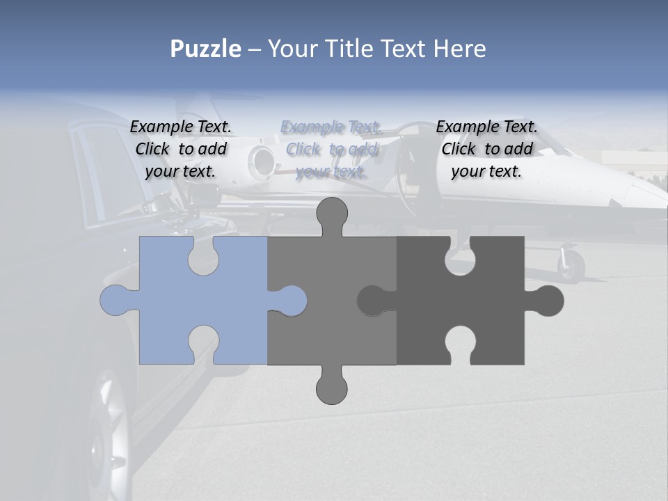 Jet Concrete Outdoors PowerPoint Template