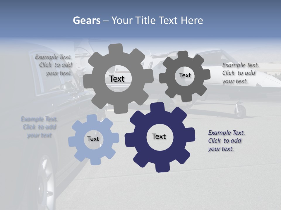 Jet Concrete Outdoors PowerPoint Template