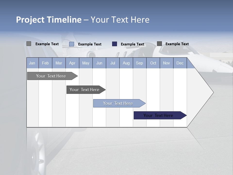 Jet Concrete Outdoors PowerPoint Template