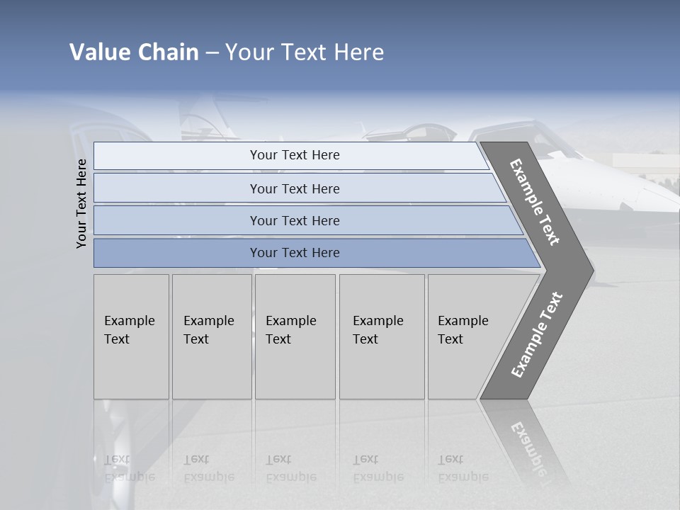 Jet Concrete Outdoors PowerPoint Template