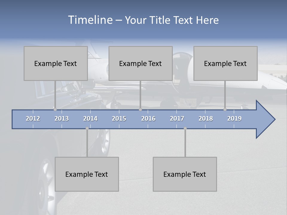 Jet Concrete Outdoors PowerPoint Template