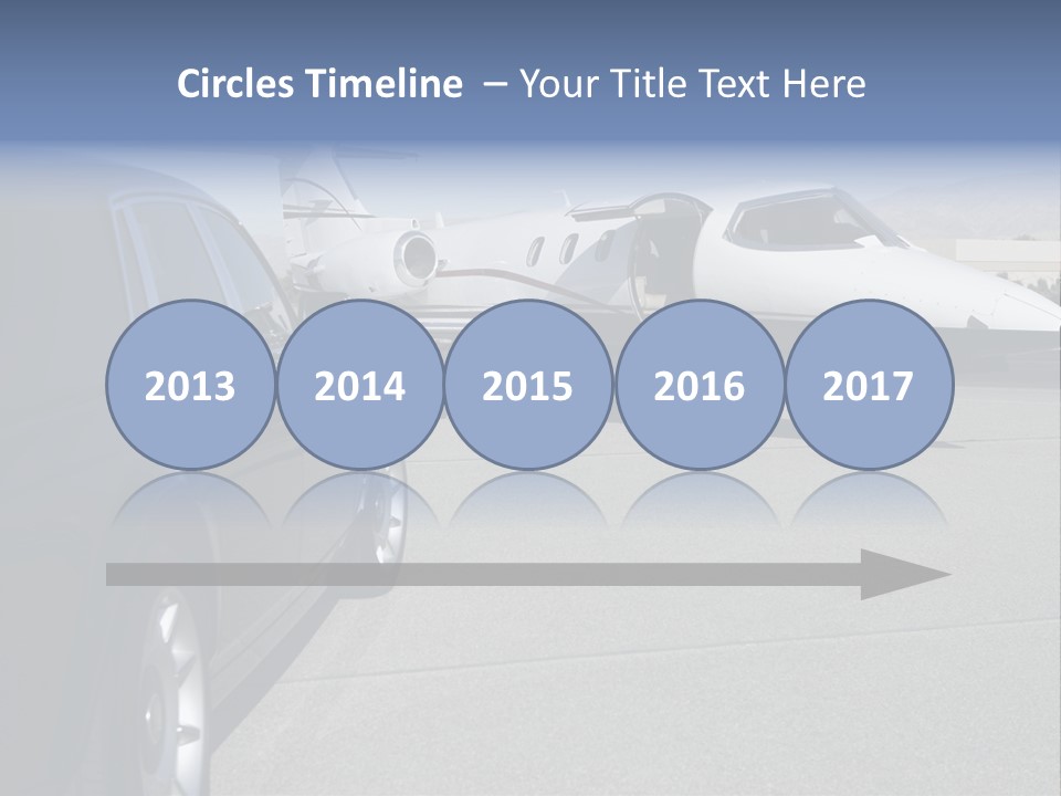 Jet Concrete Outdoors PowerPoint Template