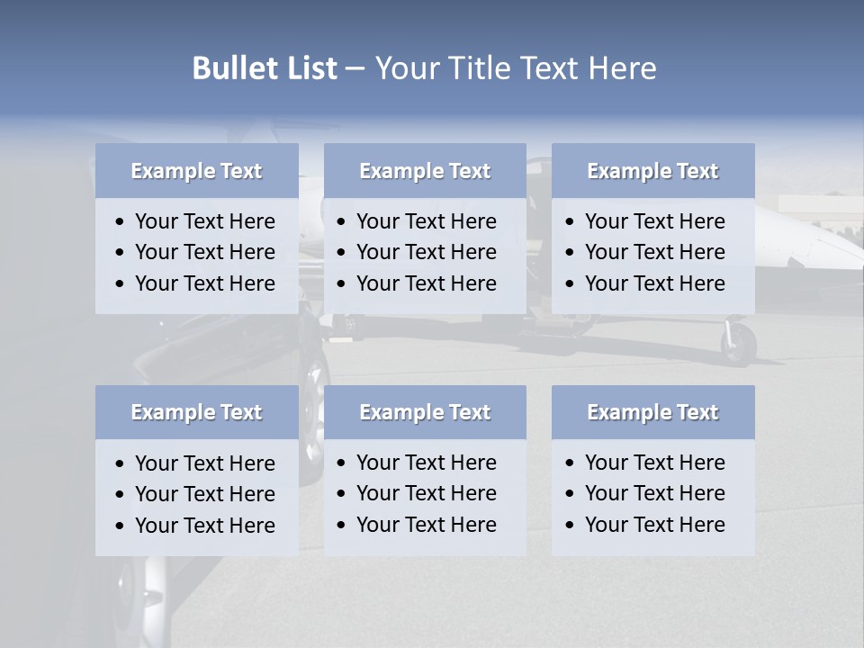 Jet Concrete Outdoors PowerPoint Template