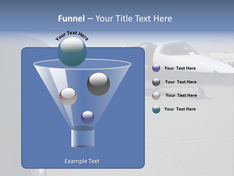 Jet Concrete Outdoors PowerPoint Template