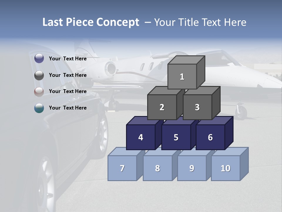 Jet Concrete Outdoors PowerPoint Template