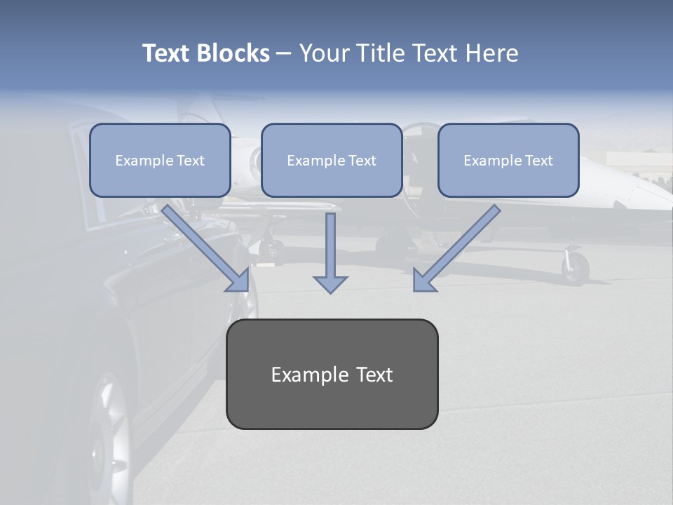 Jet Concrete Outdoors PowerPoint Template