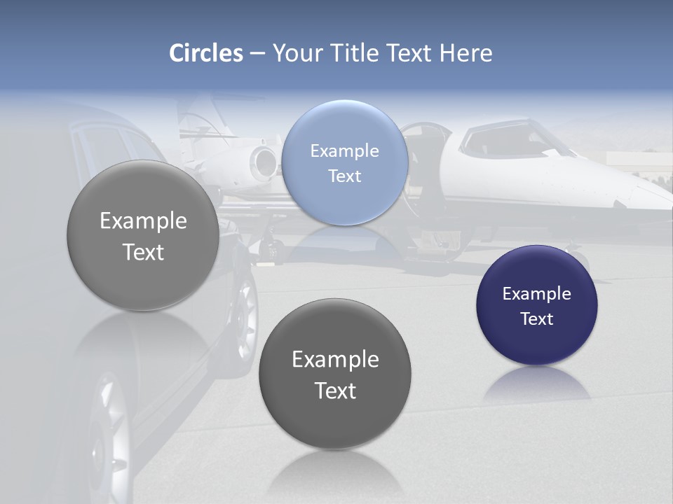 Jet Concrete Outdoors PowerPoint Template