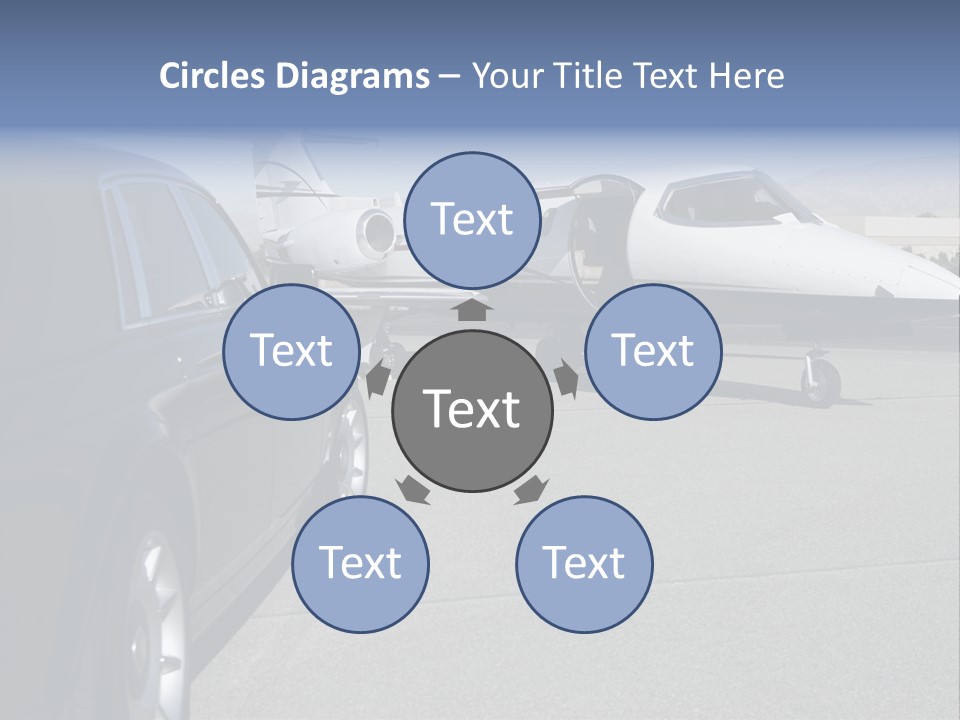 Jet Concrete Outdoors PowerPoint Template