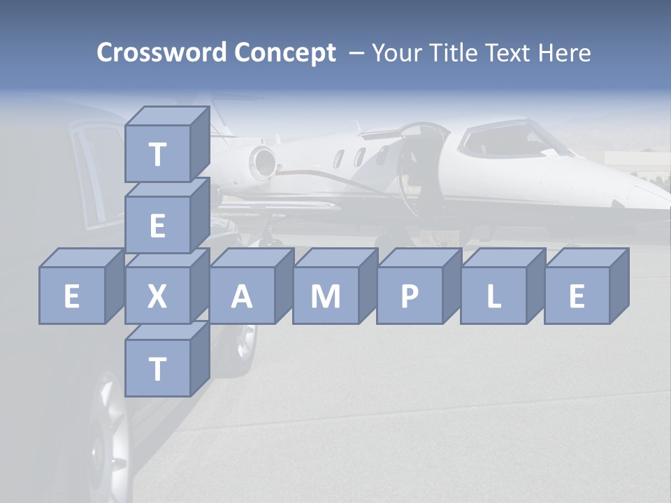 Jet Concrete Outdoors PowerPoint Template