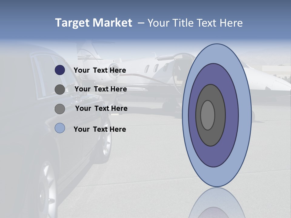 Jet Concrete Outdoors PowerPoint Template