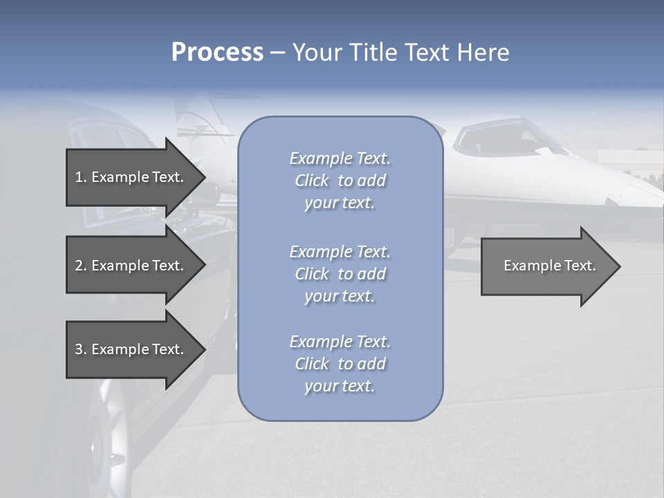 Jet Concrete Outdoors PowerPoint Template