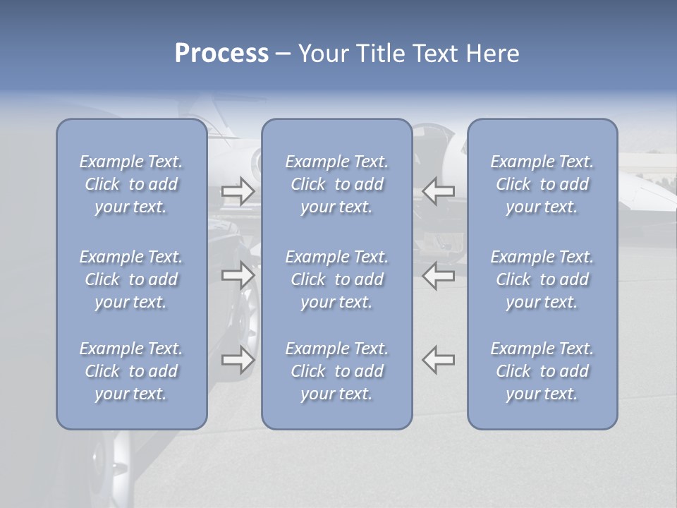 Jet Concrete Outdoors PowerPoint Template
