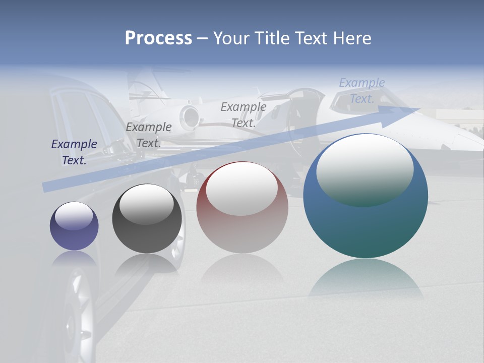 Jet Concrete Outdoors PowerPoint Template