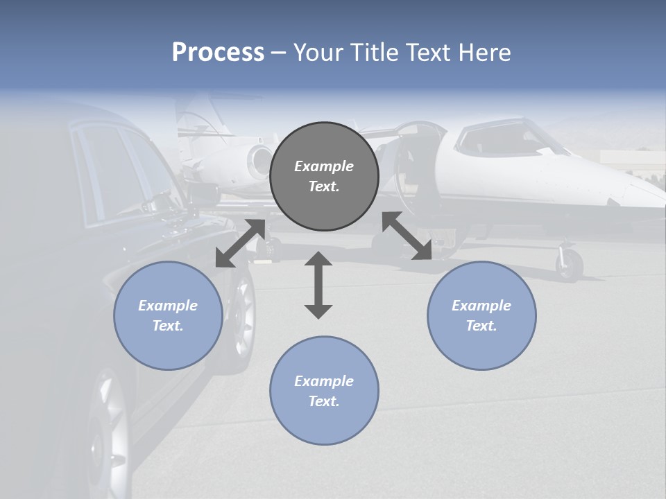 Jet Concrete Outdoors PowerPoint Template