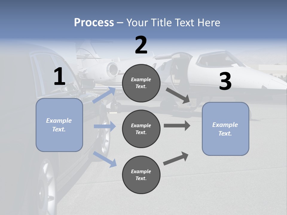 Jet Concrete Outdoors PowerPoint Template