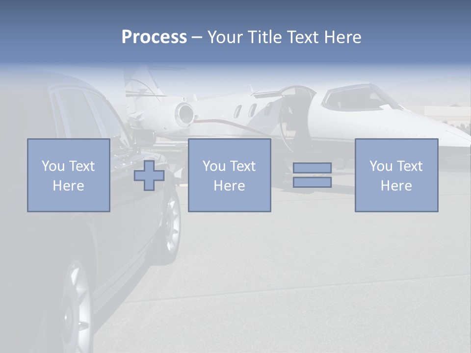 Jet Concrete Outdoors PowerPoint Template