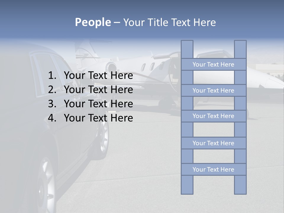 Jet Concrete Outdoors PowerPoint Template