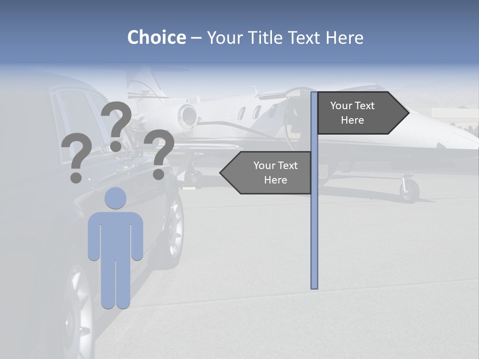 Jet Concrete Outdoors PowerPoint Template