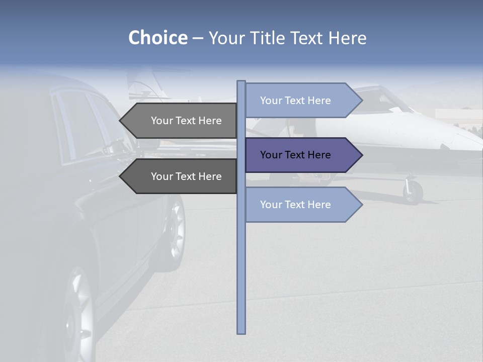 Jet Concrete Outdoors PowerPoint Template