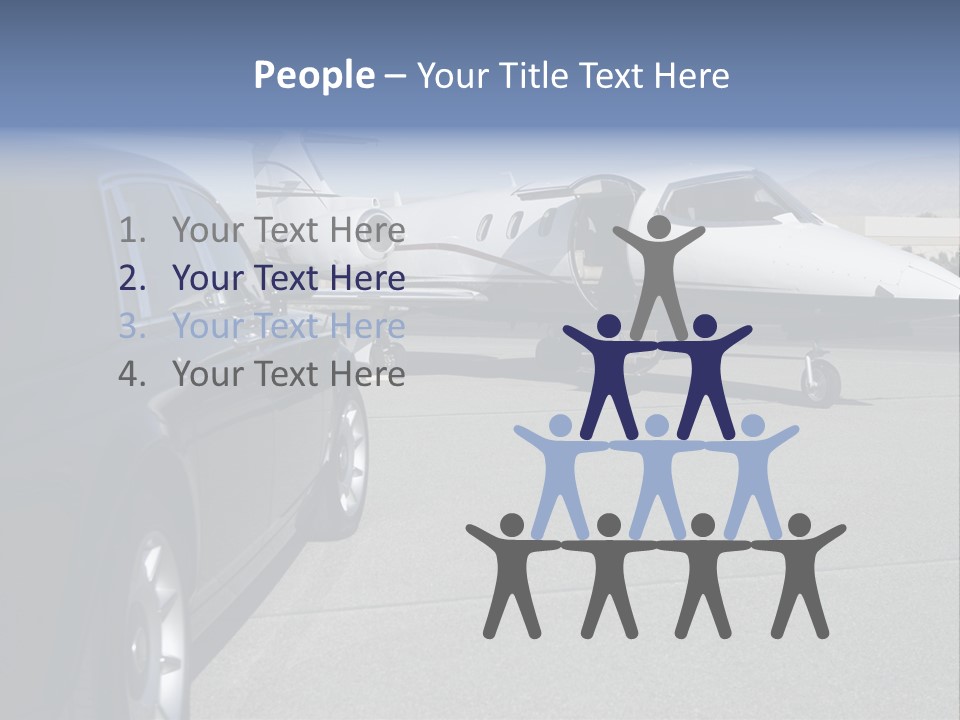 Jet Concrete Outdoors PowerPoint Template