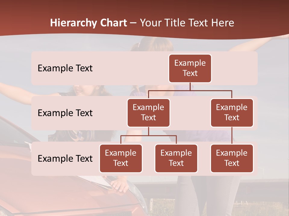 Journey Caucasian Travel PowerPoint Template