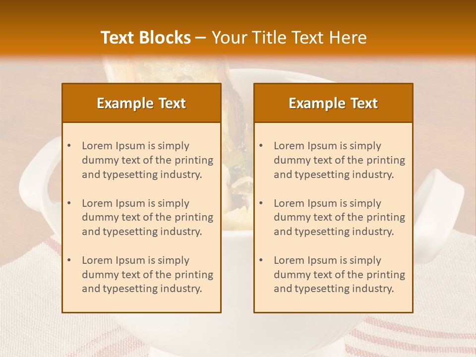 Grape Tomatoes Cod Fish Porcelain PowerPoint Template