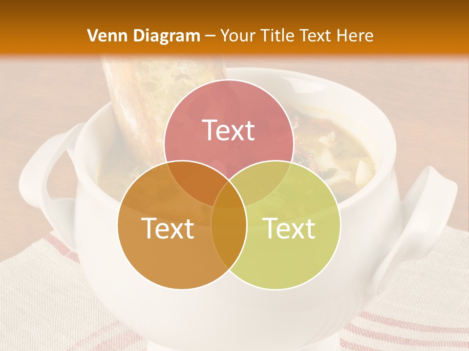 Grape Tomatoes Cod Fish Porcelain PowerPoint Template