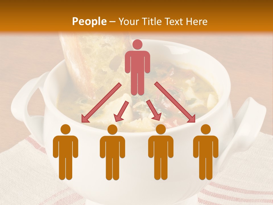 Grape Tomatoes Cod Fish Porcelain PowerPoint Template