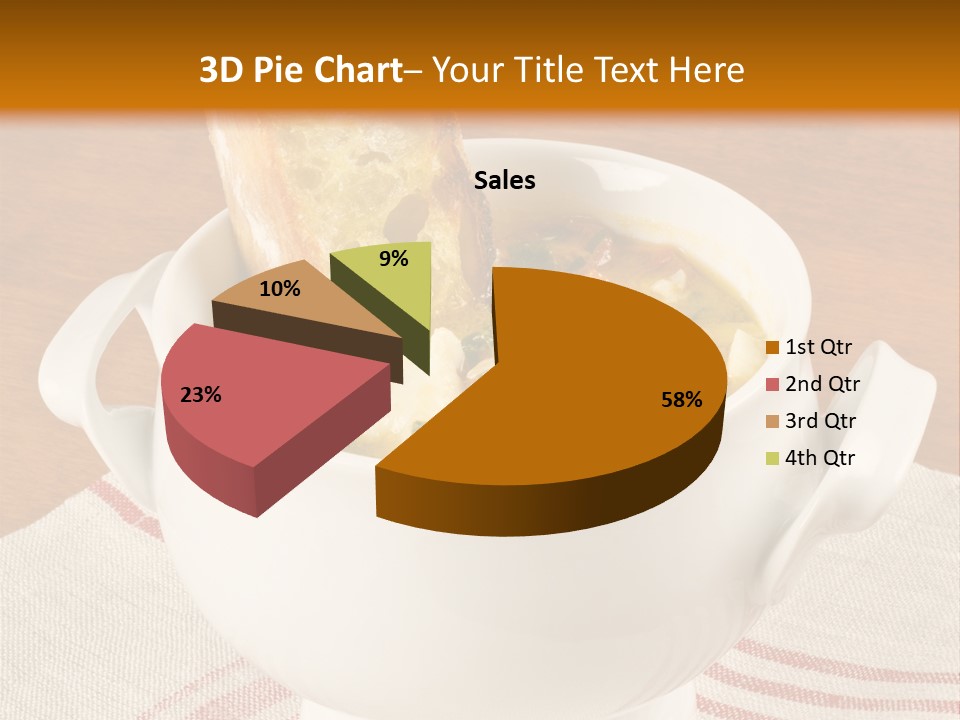 Grape Tomatoes Cod Fish Porcelain PowerPoint Template