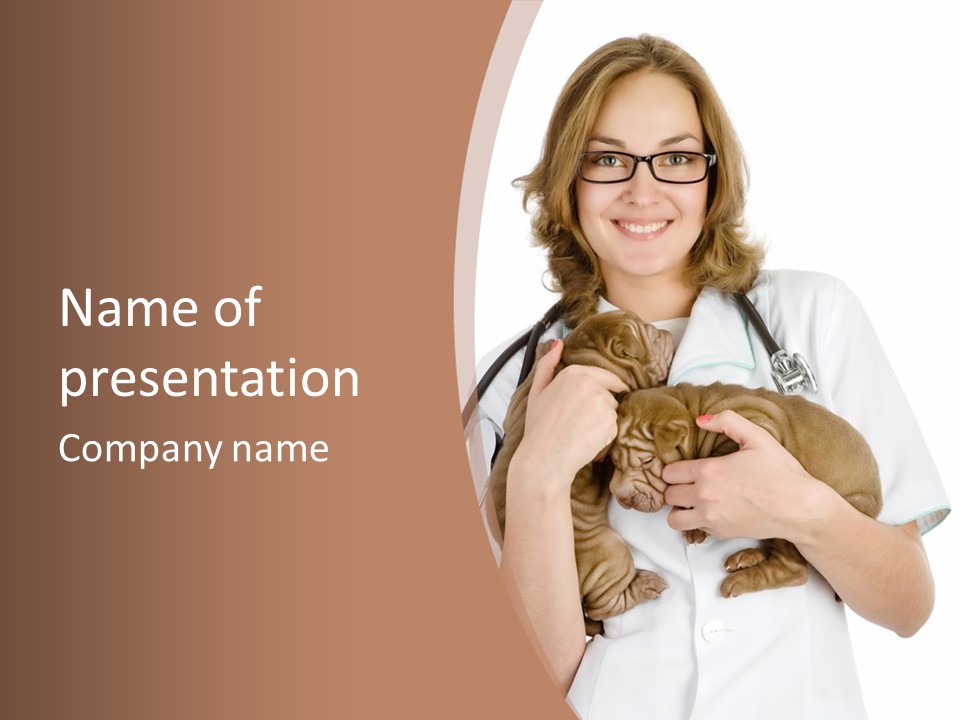 Doc Woman Newborn PowerPoint Template