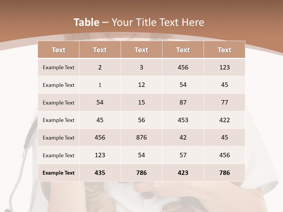 Doc Woman Newborn PowerPoint Template