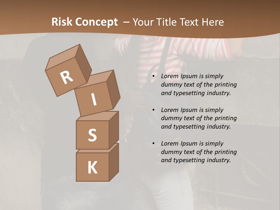 Teenager Danger Anger PowerPoint Template