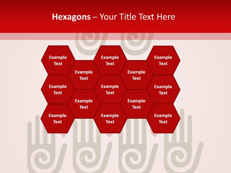 Happiness Palm Festive PowerPoint Template