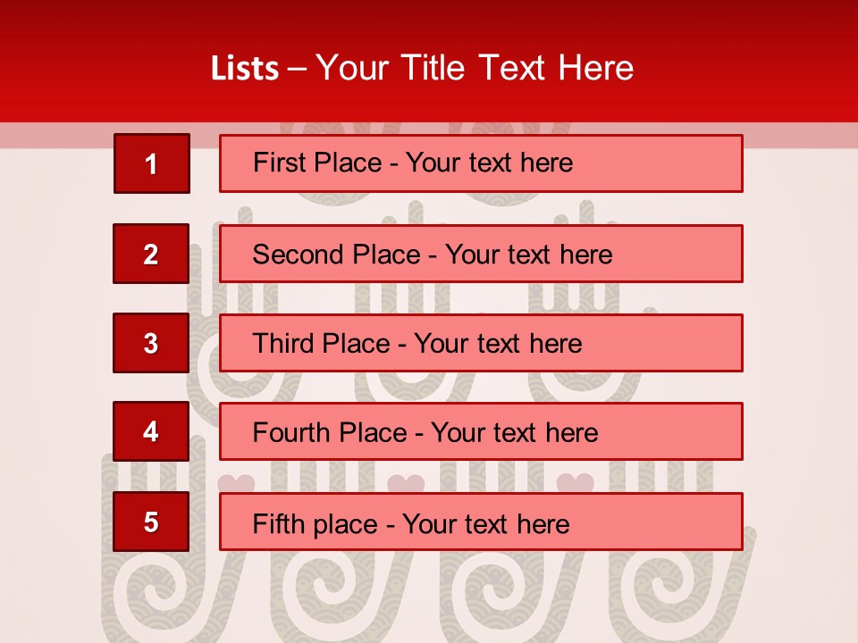 Happiness Palm Festive PowerPoint Template