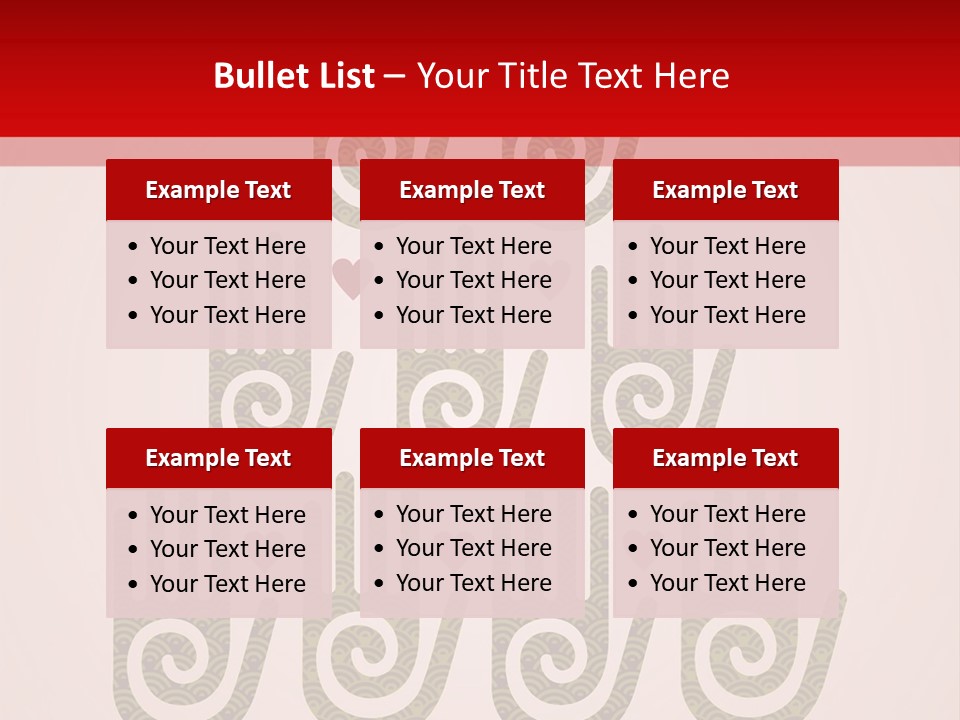 Happiness Palm Festive PowerPoint Template