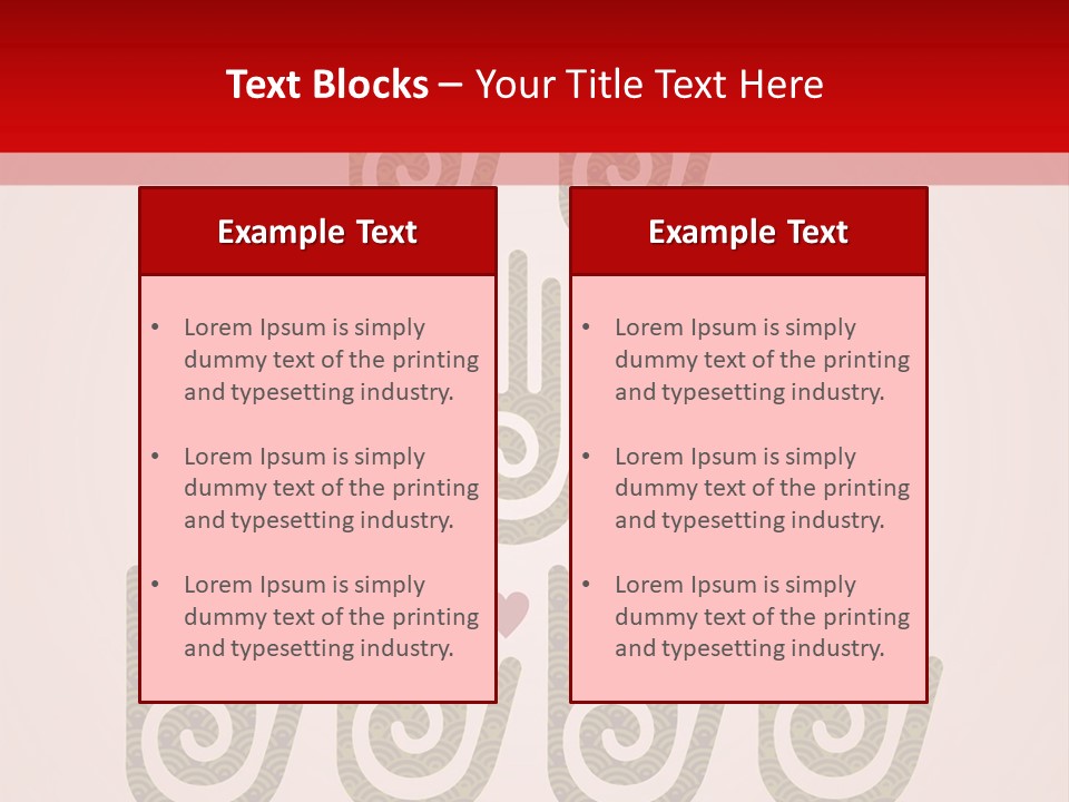 Happiness Palm Festive PowerPoint Template