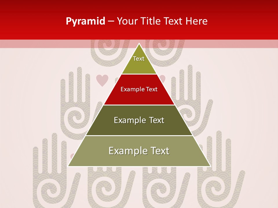 Happiness Palm Festive PowerPoint Template