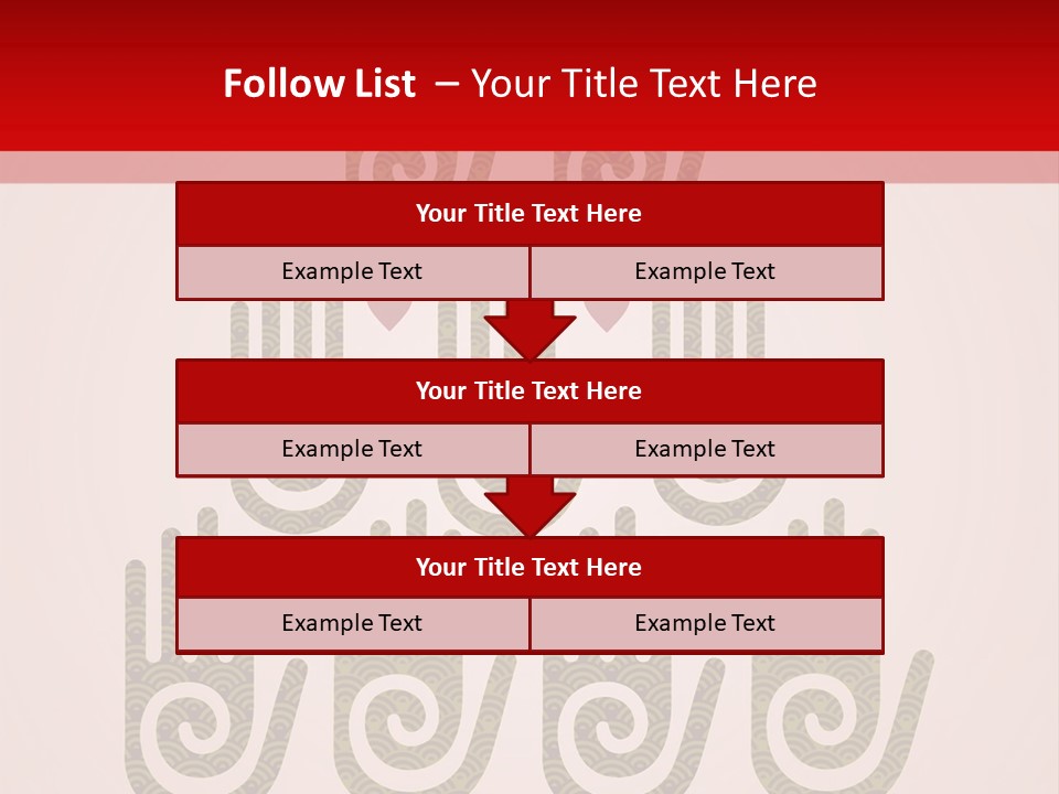 Happiness Palm Festive PowerPoint Template