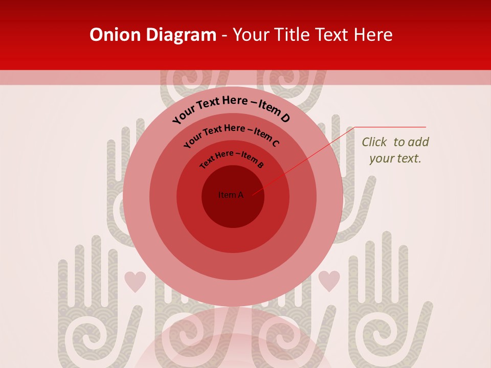 Happiness Palm Festive PowerPoint Template