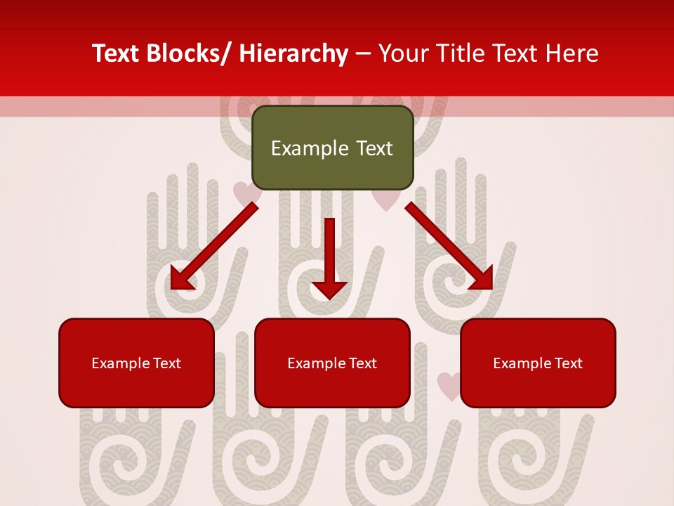 Happiness Palm Festive PowerPoint Template