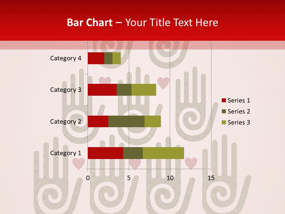 Happiness Palm Festive PowerPoint Template