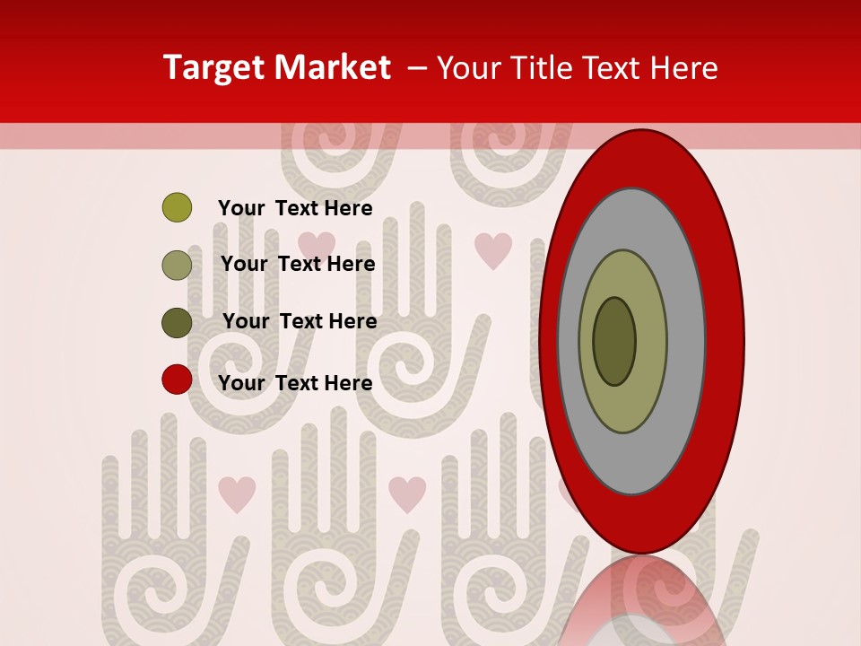 Happiness Palm Festive PowerPoint Template