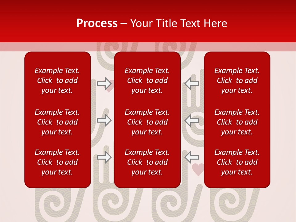 Happiness Palm Festive PowerPoint Template