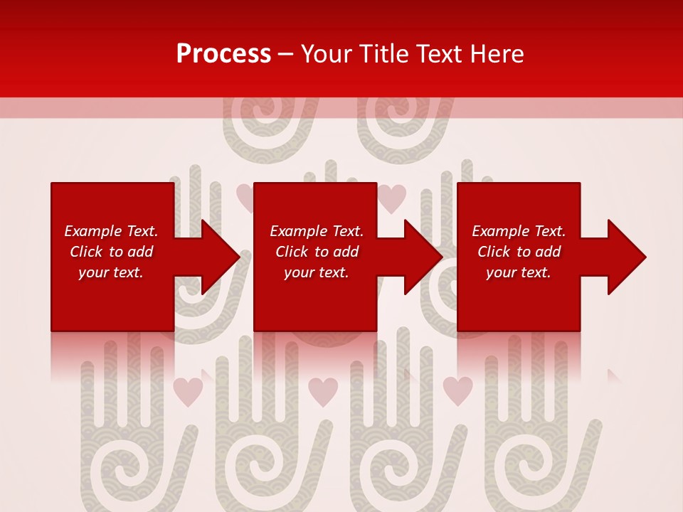 Happiness Palm Festive PowerPoint Template