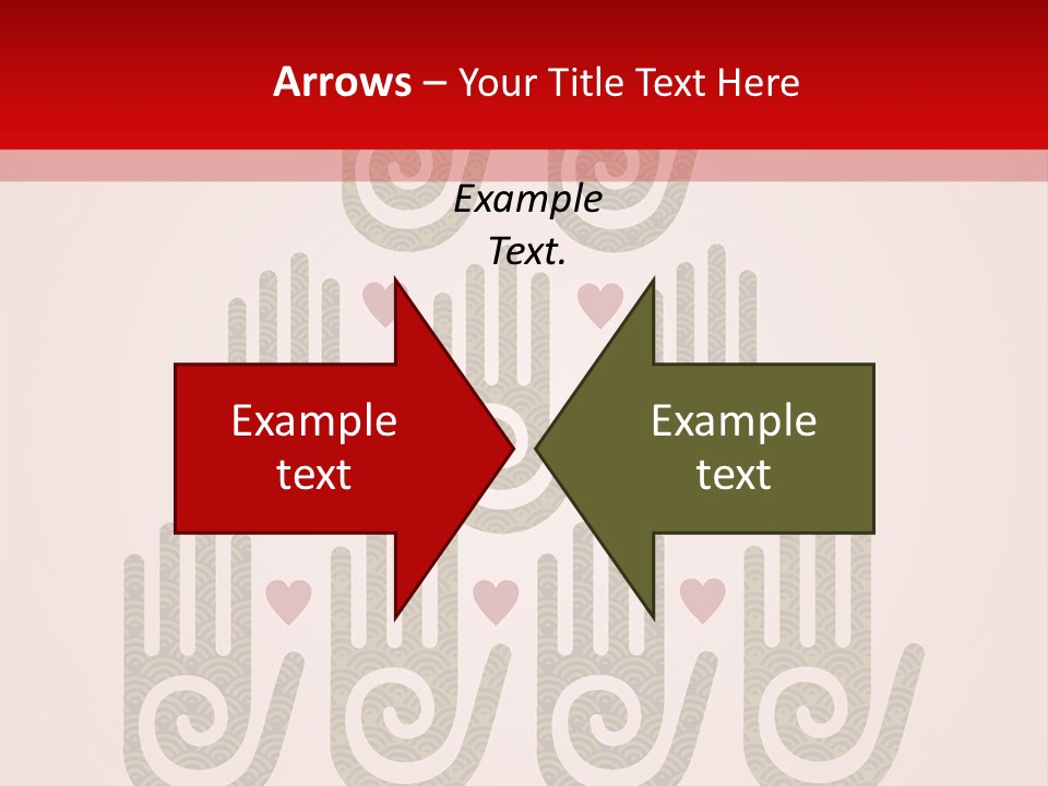 Happiness Palm Festive PowerPoint Template