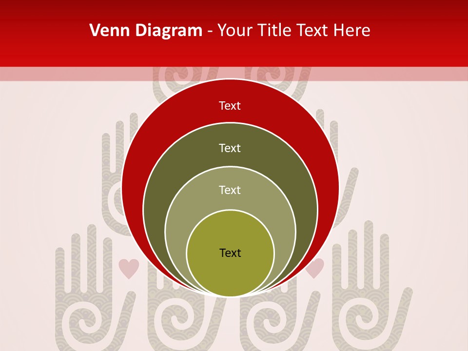 Happiness Palm Festive PowerPoint Template